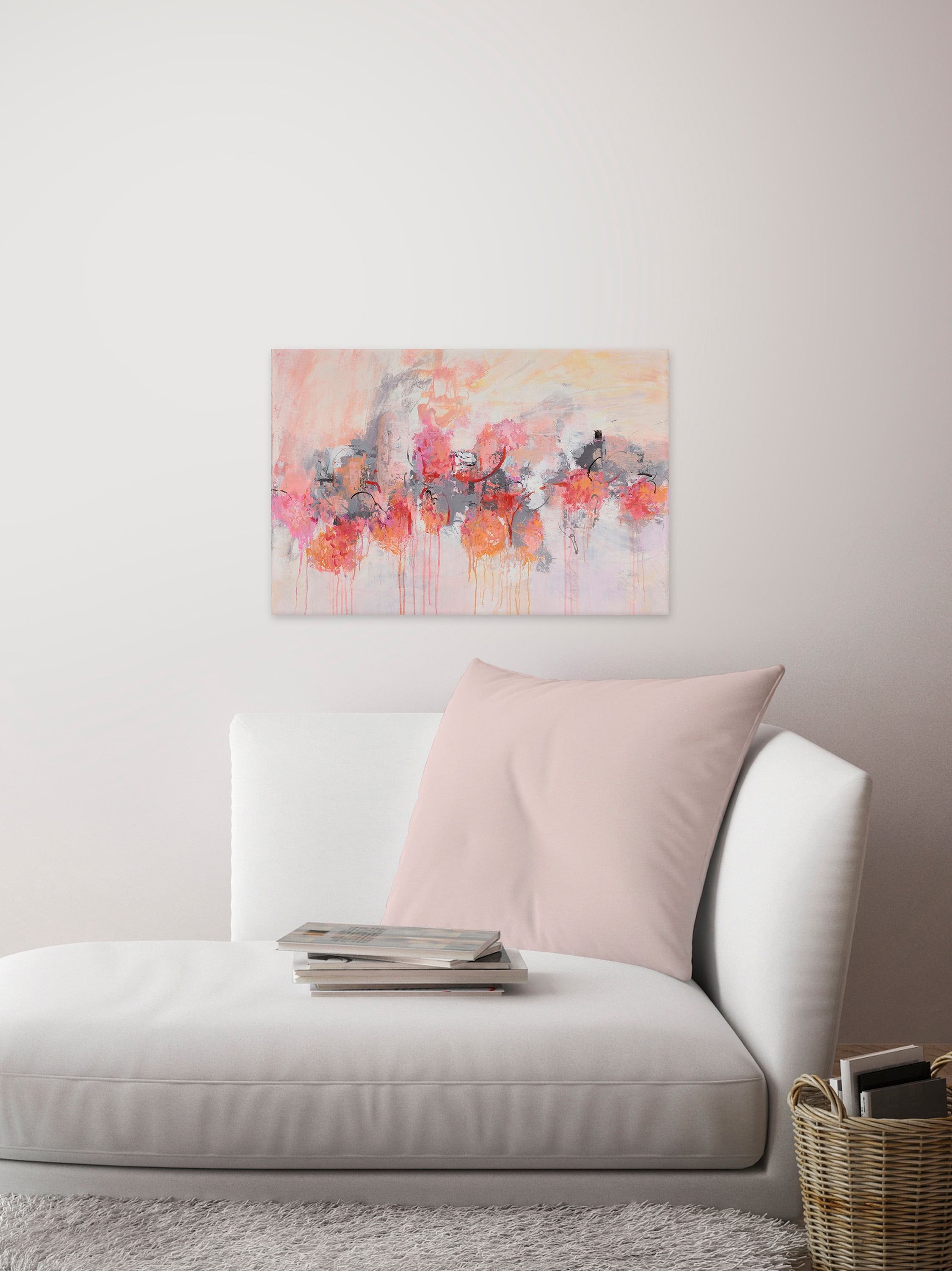Marmont Hill Printed Abstract Canvas Art Print, 24" x 36", by Julie Joy