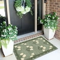 thumbnail image 4 of Christmas 3x5 Entry Rug - Small Washable Indoor Outdoor Mats for Front Door Non-Slip Porch Rug Holiday Tartan Plaid Throw Rugs for Living Room Bedroom Entryway Kitchen Office Porch Decor, 4 of 7