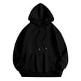 thumbnail image 4 of WENWU Hoodies Sweatshirt for Women Long Sleeve Pullover Hoodies Baggy Hoodies Black Womens Jacket Winter Clothes for Women Comfy Clothes for Women, 4 of 6
