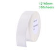 thumbnail image 4 of TFixolNiimbot Thermal Printing Label Paper Barcode Price Size Name Blank Labels Waterproof Tear Resistant 12*40mm 160pcs/roll for Home Organizer Supermarket Store Catering, 4 of 7