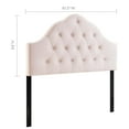 thumbnail image 3 of Modway Arch Headboard, Queen, Pink, 3 of 7