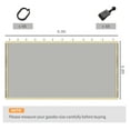 thumbnail image 3 of 10' x 10' Replacement Mesh Sidewall Netting for Patio Gazebos and Canopy Tents with Zippers (Sidewall Only), Beige, 3 of 9