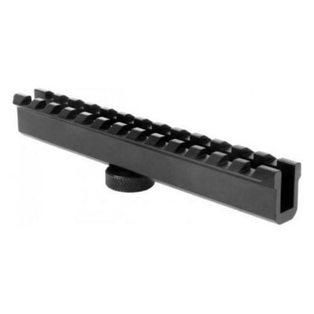AimSports AR15 Scope Mount 5-1/2in. Weaver Style Conversion For Ch, Black