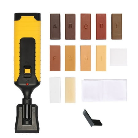 

Laminate Repairing Kit Wax System Floor Worktop Sturdy Casing Chips Scratches Mending Tool Repair Hand Tool Kit Set A