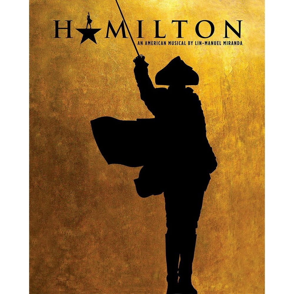 Hamilton Broadway Print (Flat Only) 16 x 20 (Printed on card no rolling