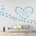 thumbnail image 2 of IDEA4WALL 6pcs Minimalist Illustration Peel and Stick Wallpaper Removable Wall Murals Large Wall Stickers for Home Decoration, 100"x24", 2 of 4
