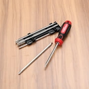 Hyper Tough 8 Piece Interchangeable Slotted & Phillips Bits Screwdriver Set