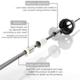 thumbnail image 3 of Tangle-Free Ball Bearing Speed Rope Cable Skipping Rope,Adjustable Jumping Rope Workout, 3 of 6