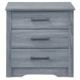 thumbnail image 2 of Cterwk 3 Drawers Nightstand for Home Office, Gray, 2 of 6