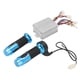 thumbnail image 3 of Controlador de velocidad del motor del cepillo DC12V 500W con empuñaduras del acelerador para motocicletas eléctricas bicicletas triciclo Scooter, 3 of 5