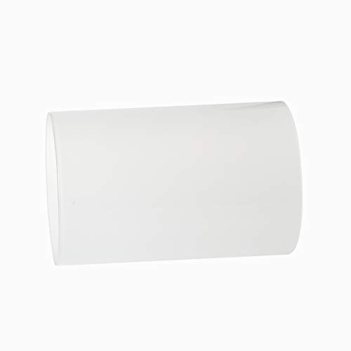 Frosted Lamp Shade for 3 x 8 Multiple Specifications Frosted Glass Cylinder Open Both Ends Chimney Tube Open Ended Hurricane KICHI Various Size Frosted Glass Hurricane Candle Holders