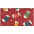 thumbnail image 2 of Christmas Socks Colorful 3 Ring Binders 1.5 inch Hardcover File Folders with Interior Pockets A4 Size Organizer for School Office Hospital, 2 of 8
