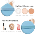 thumbnail image 4 of Makeup Sponge Air Cushion Puff for Foundation Cream Concealer Beauty Makeup Sponge Cute Colorful Puff Unique Design, 4 of 5