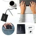 thumbnail image 3 of SUNONESIE 2/1pcs External Hard Drive Type-C USB 3.1 SSD Portable Flash Memory SSD Hard Drive Portable SSD External SSD Hard Drive for Laptop Desktop, 3 of 10