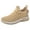 Beige, variant on YLYL Women's Orthopedic Sneakers Arch Support Non Slip Comfortable Breathable Walking Running Tennis Shoes