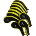 thumbnail image 3 of Golf Club Irons Covers Neoprene Zippered Head Cover with Long Neck Number Print Pack of 10, 3 of 4