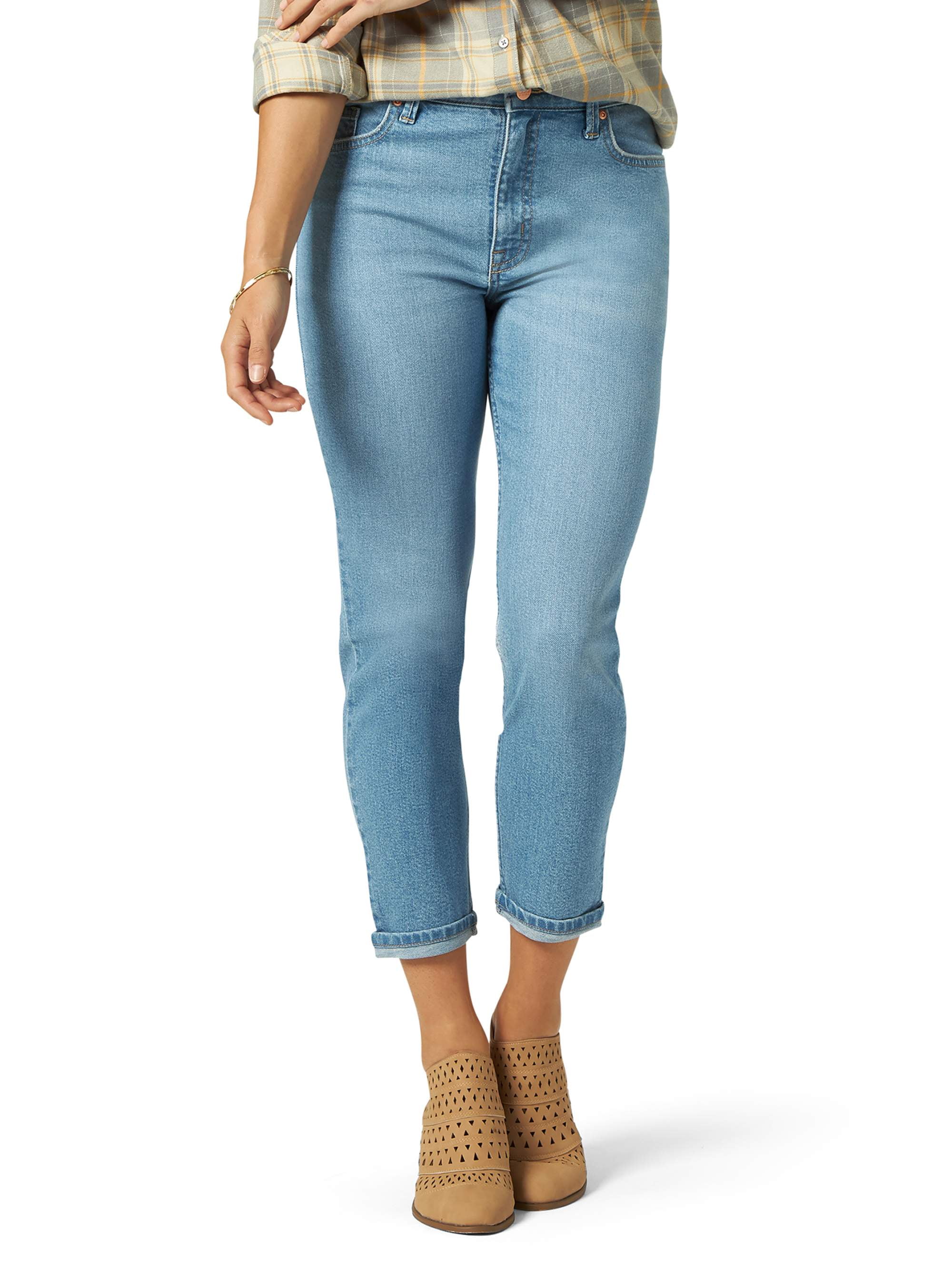 lee women's high rise jeans