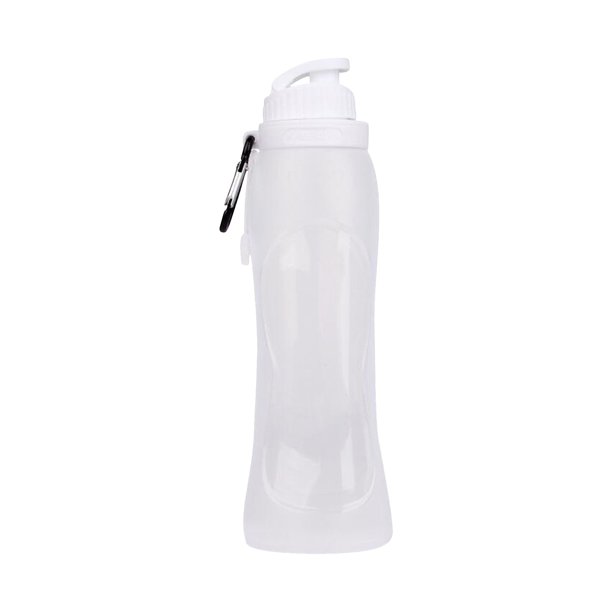 Botella de agua deportiva portátil plegable de silicona de gran capacidad para exteriores Wmkox8yii jkg5908
