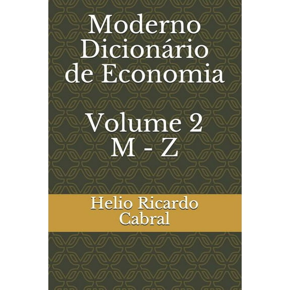 Moderno Dicion�rio de Economia