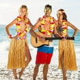 thumbnail image 4 of 1 Set 60cm Adult Party Hawaii Dress Hula Grass Skirt, 4 of 5