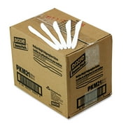 Dixie Medium-Weight Disposable Plastic Knives, White, 1,000 Count