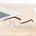 thumbnail image 6 of DOLITY Glasses Frames Classic Full Rim Oval Oversized Titanium Alloy Eyeglass, 6 of 8