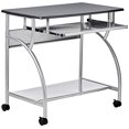 thumbnail image 3 of Safco Eastwinds Argo Mobile Metal Computer Cart in Black Anthracite, 3 of 5