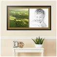 thumbnail image 2 of ArtToFrames Collage Photo Picture Frame with 2 - 20x20 Openings, Framed in Black with El Dorado and Black Mats (CDM-3926-40), 2 of 8