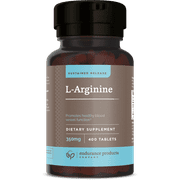 Endurance Products L - Arginine - 350mg Sustained Release Dietary Supplement for Optimal Absorption - Nitric Oxide Precursor*, 400 Tablets Company