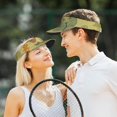 thumbnail image 5 of Balery Floral with Butterflies Sport Wear Athletic Visor Sun Sports Visor Hat Visor Adjustable Cap for Women and Men (One Size), 5 of 8