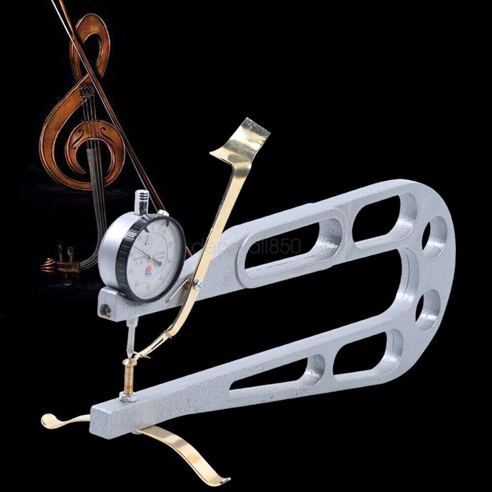 Colorfullrain Violin Making Luthier Tool Shockproof Dial Indicator Gauge Thickness Measure 12"