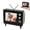 Black, variant on Mini Retro TV,Pixel Pocket Tiny TV,Fake Dollhouse TVwith 8GB Storage,Support USB Upload Video,180 Rotatable Antenna,180 Minutes Battery Lifeg 112 Scale Classics for Dollhouse Miniature Scenes Gift