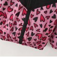 thumbnail image 7 of JAJAHO Girls Bomber Jacket Heart Patchwork Long Sleeve Hooded Fall Jackets Sizes 1-7Y, 7 of 7