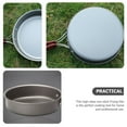 thumbnail image 6 of Raindrops Round Bottom Camping Frying Pan Non-Stick Aluminum Alloy Outdoor Cookware for Hiking, Backpacking, and Travel - 1 Pack, 6 of 8