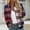 A Wine, variant on ITSAME Bomber Jackets for Womens, Zip Up with Pockets Long Sleeve Fashion Classic Fit Outwear Green L