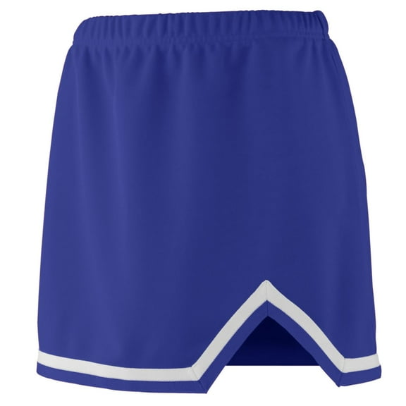 Augusta Sportswear Girl's Energy Skirt, Purple/ White, Medium