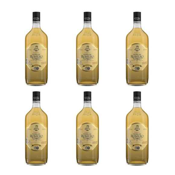 Pack de 6 Tequila Viuda De Romero Reposado 1 L Viuda De Romero Reposado