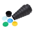 thumbnail image 1 of Garosa Flash Snoot Mount Conical Snoot Kit Optical Photography Flash Condenser Tube For Studio Photo Video,Optical Snoot,Photography Flash Snoot, 1 of 8