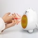 thumbnail image 4 of Calentador personal con dibujo animado, adecuado para el hogar, con ventilador portátil y mango integrado, muy adecuado para garajes y grandes espacios interiores (400 W), 4 of 6