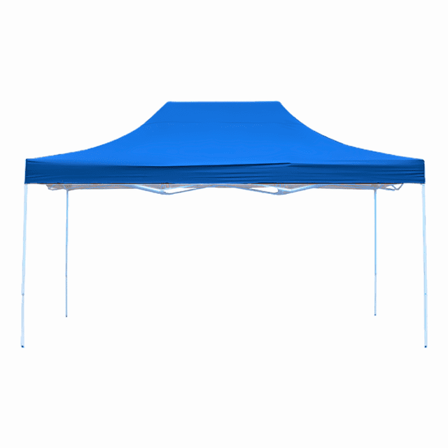 Toldo plegable ilios innova acero reforzado 3x6 azul
