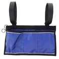 thumbnail image 1 of MasteelfCA Wheelchair Bag Portable Wheel Chair Carry Pouch Durable Arm Rest Pouch (Blue), 1 of 7