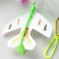thumbnail image 3 of 6PCS Slingshot Plane Creative DIY LED Plastic Plane Toy Glider Plane for Kids, 3 of 7