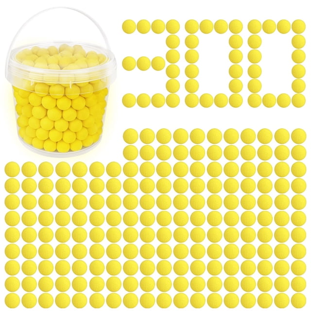 Paquete de recarga de munición de 300 cartuchos para pistola Nerf Rival TioPlior Yellow