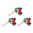 thumbnail image 3 of Christmas Tree Hanging Decoration, PVC DIY Christmas Tree Ornaments Personalized Interesting 3Pcs With Ribbon For Home ANGGREK Otros, 3 of 8