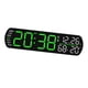 thumbnail image 2 of Reloj despertador digital, reloj de escritorio, práctico, electrónico, inteligente, multiusos. Verde, 2 of 9