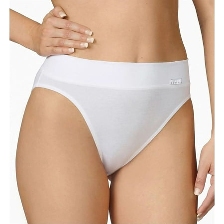 

Women s Calida 22030 Elastic Hi Cut Brief Panties (White XS)