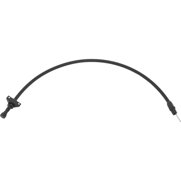Ford AOD Flexible Transmission Dipstick, Firewall Mount, SS
