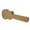 Tweed, variant on Crossrock Sturdy Arched Wooden Case Fits Acoustic Bass Guitar,Semi-vintage Look