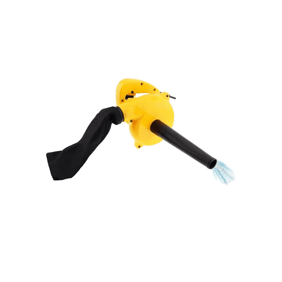 Sopladora Aspiradora De Aire Electrico Portatil BLOOSOM 750W 110V Amarillo
