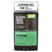 Every Man Jack Deodorant, Aluminum Free, Surf + Cypress, 3 oz (85 g)